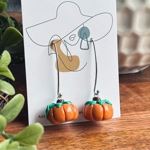 Pumpkin Earrings